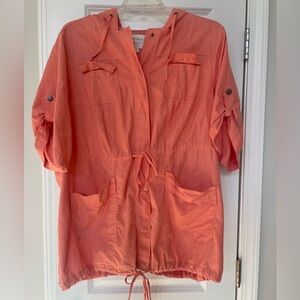 Torrid lightweight cloth jacket. Great for layering.